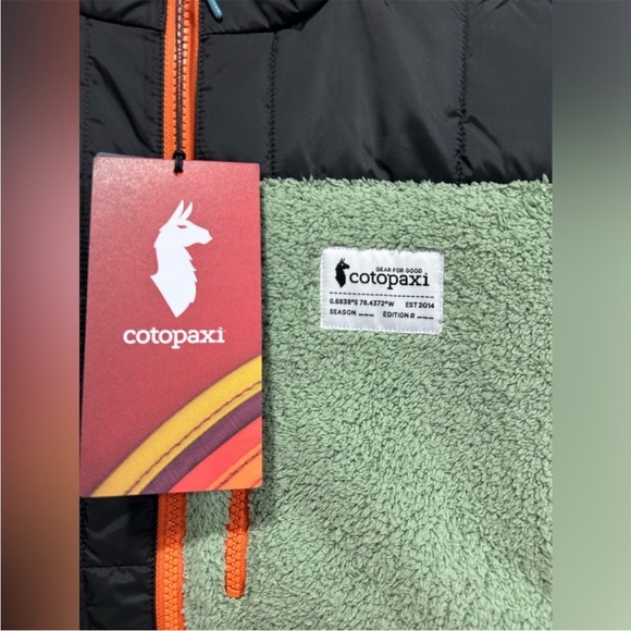 Cotopaxi Men's Medium Trico Hybrid Vest Blue Grey NWT Insulated Synthetic - Picture 5 of 7